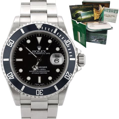 2000 rolex submariner 16610|Rolex Submariner 16610 specs.